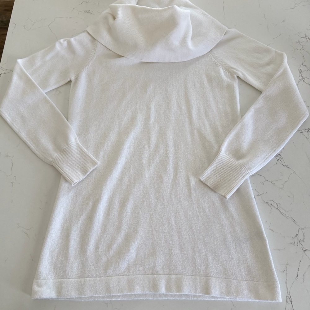 French Connection Soft White Cowl Neck Sweater